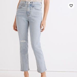 Madewell Jeans - the perfect vintage crop jean in sudbury wash size 31